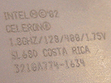 Intel Celeron 1.8GHz (Akiba) 2/4