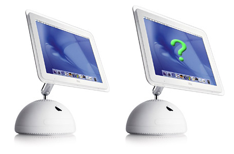 iMac 15-inch en fictieve iMac 17-inch