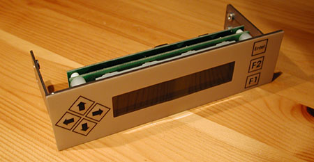Voorkant Matrix Orbital BLK202A-WB-4BR LCD