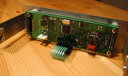 Achterkant Matrix Orbital BLK202A-WB-4BR LCD