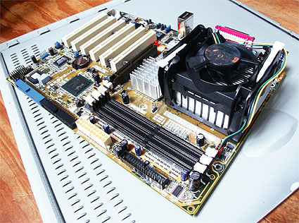 Tbred review: Asus P4B533