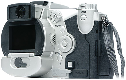 Dimage 7i review: achterkant