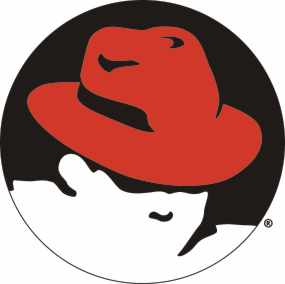 Red Hat Linux logo (shadowman) (groot)