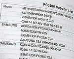GA-7VAXP ondersteunde geheugen modules klein