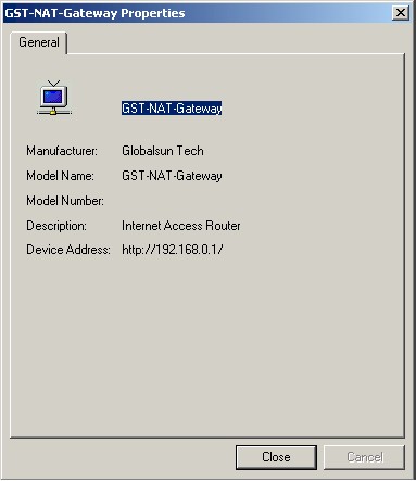D-Link DI-604 herkend door Windows