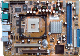 Shuttle SS51G moederbord