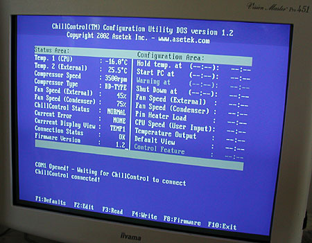 ChillContol software