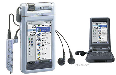 Sony Clié PEG NX-70V en NX-60 