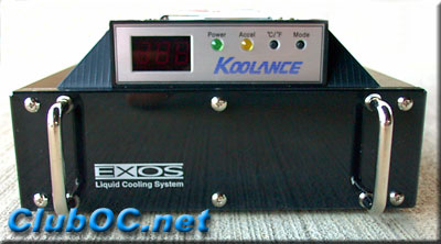 Koolance Exos voorkant