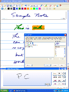Microsoft Windows XP Tablet PC Edition screenshot 2 (duimnagel)
