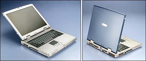 Mitac MiNote 8375 Mobile Athlon XP notebook