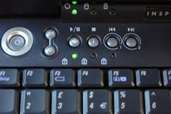 Dell Inspiron 8200 buttons - Blarg OC review