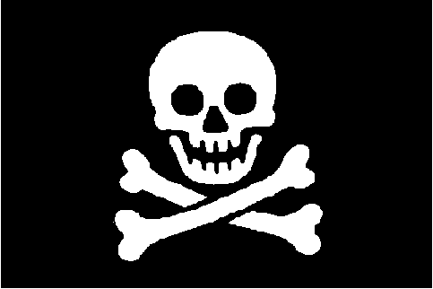 Piraat / Softwarepiraat (Jolly Roger)