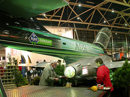 HCC Dagen 2002 fotoverslag: KPN vliegtuig