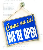 Open source (come on in, we're open!)