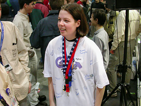 HCC Dagen 2002 fotoverslag: T-shirt handtekeningen
