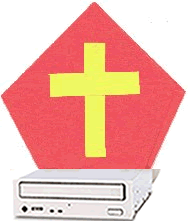 CD-fikker met sinterklaasdecoratie