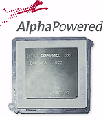 Alpha Powered logo + EV7 core