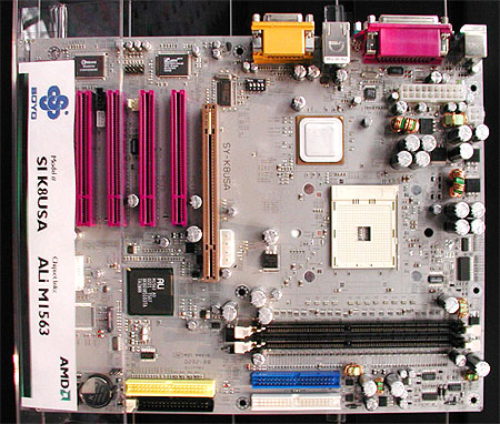 Soyo Si K8USA Socket 754 moederbord