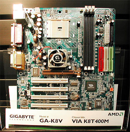 Gigabyte GA-K8V Socket 754 moederbord