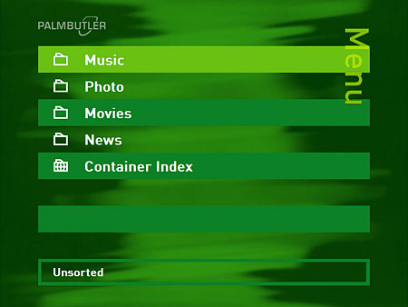 Palmbutler software screenshot