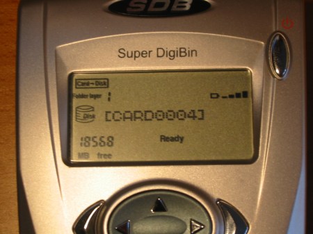 Super DigiBin - close-up (klein)