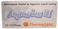 Thermaltake Aquarius II Liquid Cooling logo