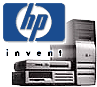 HP desktops met HP logo