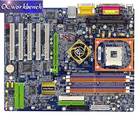 Gigabyte SINXP1394 SiS655 moederbord
