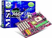 MSI 746F Ultra moederbord