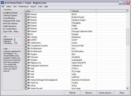 jv16 Register cleaner 1.3