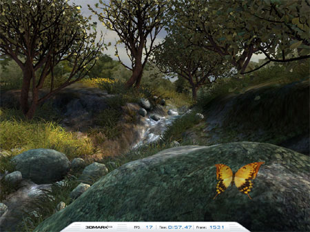 3dMark03 nature screenshot