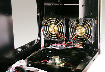 Super Flower SF 301 T3 zwart front fans