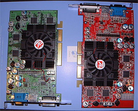 ATi R350 en RV350