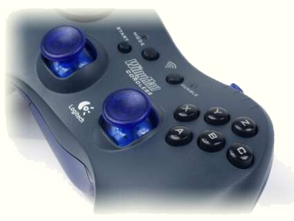 Logitech Cordless Gamepad (knopjes)