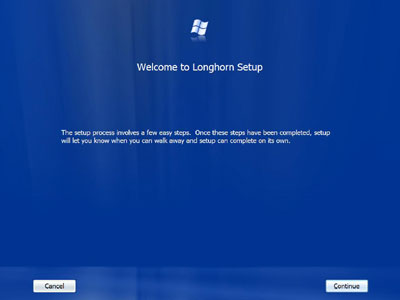 Longhorn build 4008 setup small