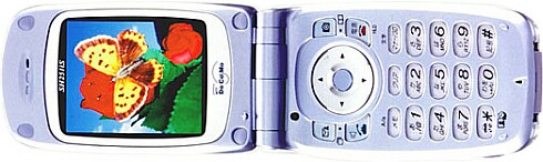 NTT Docomo GSM-toestel met 3D display