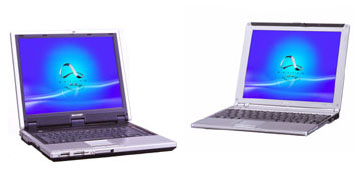 Sharp Actius MM10 en RD10 notebooks