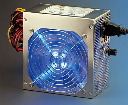 Blauw verlichte voeding