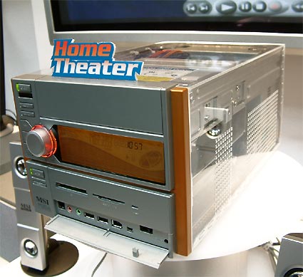 MSI mini-pc barebone (hifi-style)