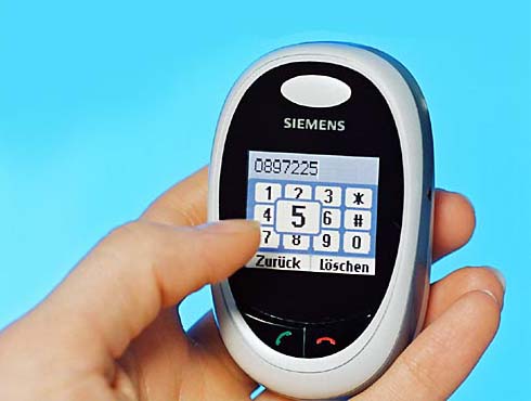 Siemens 3D Touchscreen