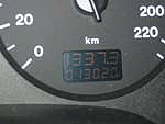 13373 kilometerstand in huurauto