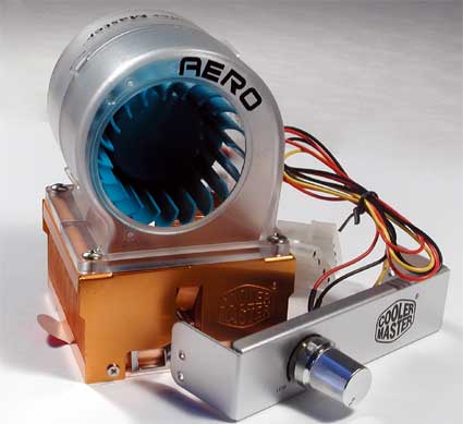 Coolermaster Aero 7/ASB-V73 met radiale fan