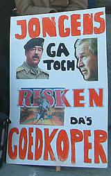 Oorlog Irak Protest