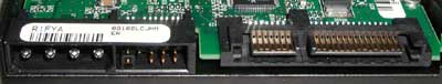 Maxtor S-ATA DiamondMax Plus 9 met normale molex-aansluiting