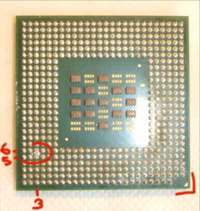 533MHz FSB Pentium 4 naar 400MHz FSB mod