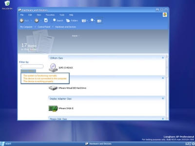 Longhorn Build 4015 M5 Device Manager (klein)