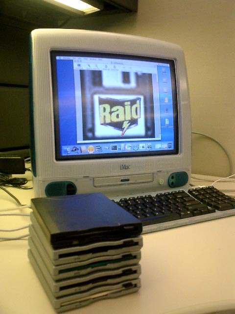 USB floppydrive RAID-array