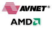 AMD en Avnet logo