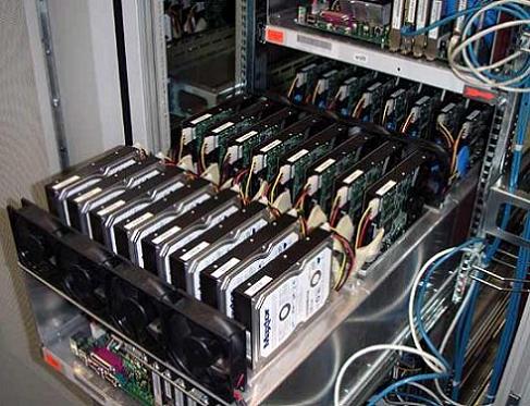 IDE ATA-backupsysteem Universiteit van Tubingen